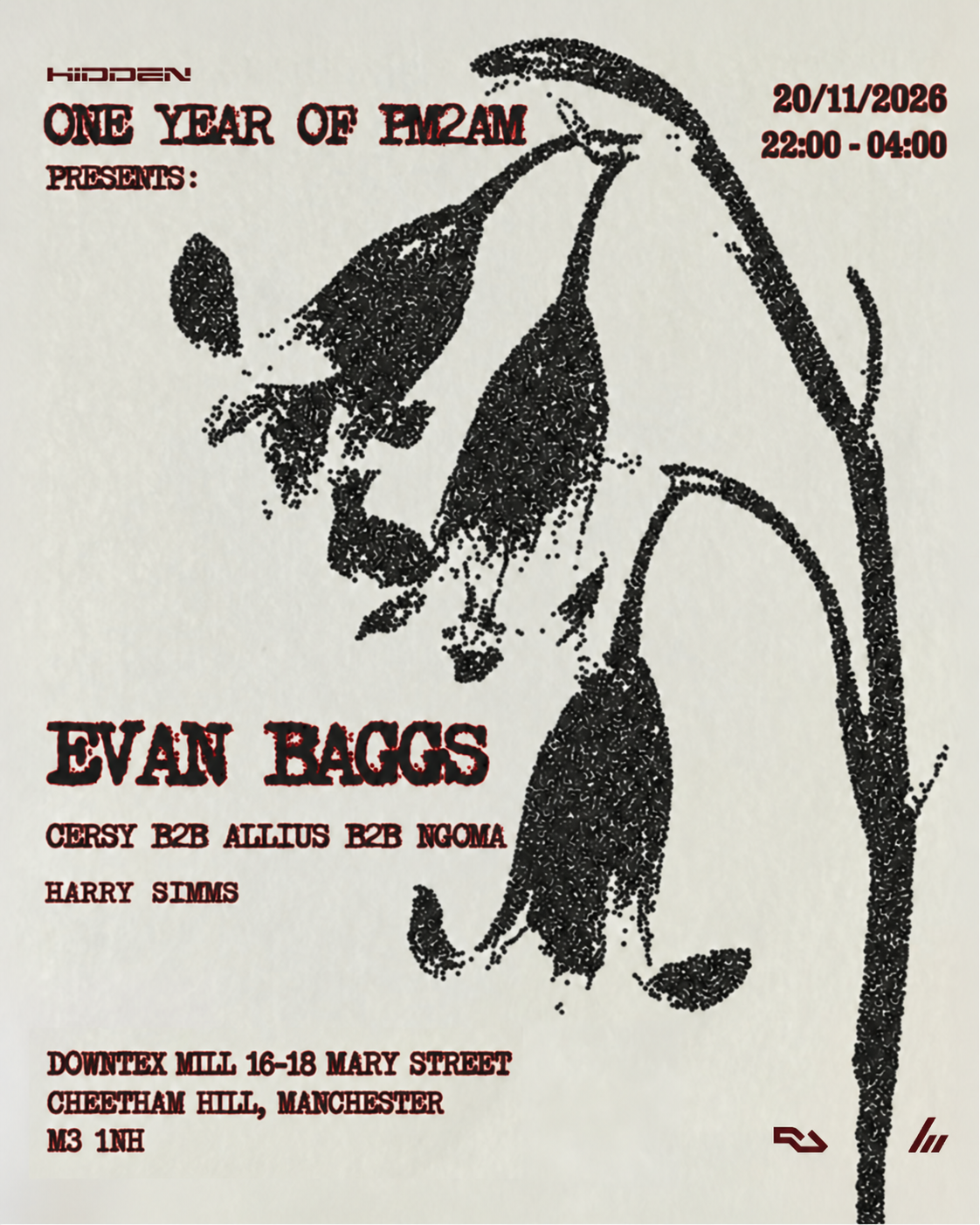 ONE YEAR OF PM2AM pres. Evan Baggs