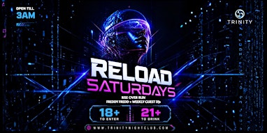 Reload Saturdays at Trinity • Entertaining Seattle's Dance Community
