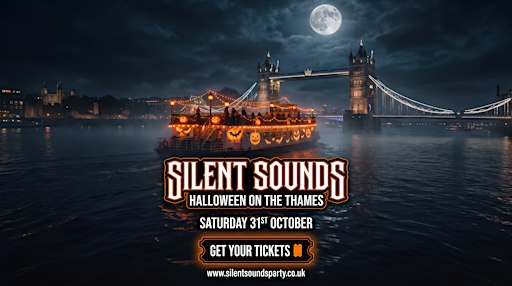 Halloween Silent Disco London Boat Party 2026