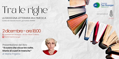 Presentazione del Libro "Il cuore che visse tre volte."