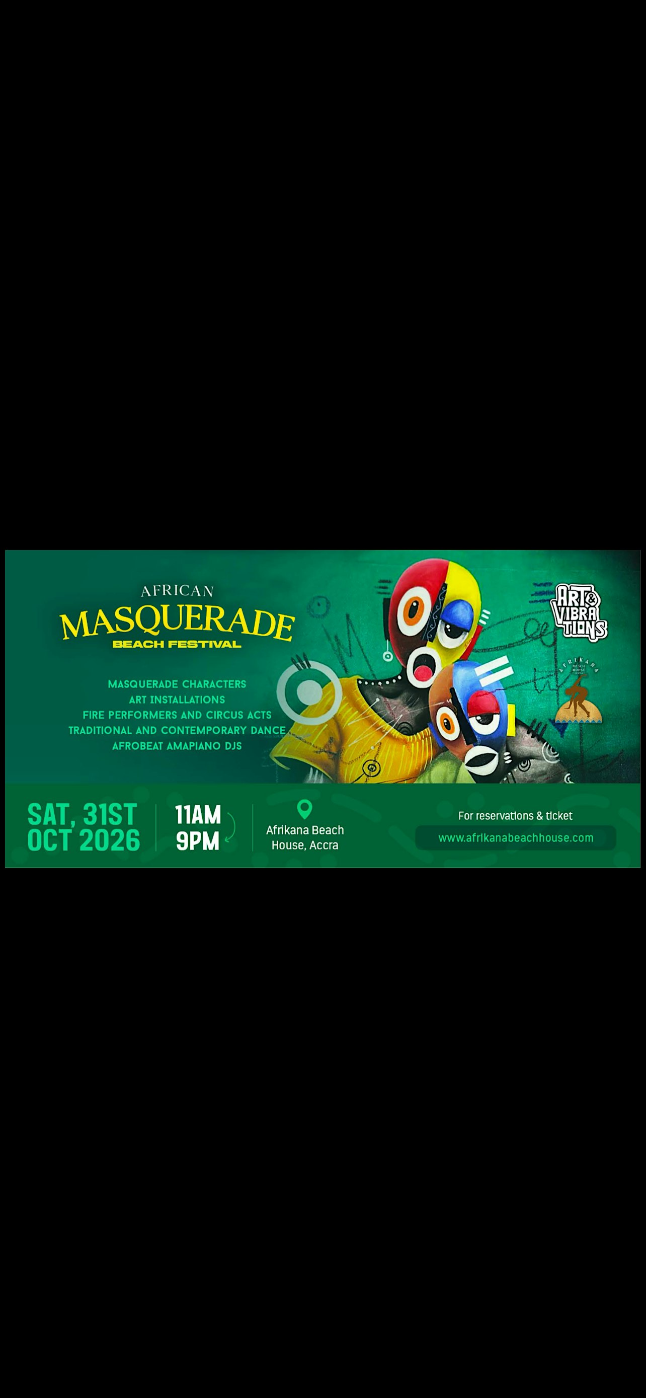 African Masquerade Beach Festival