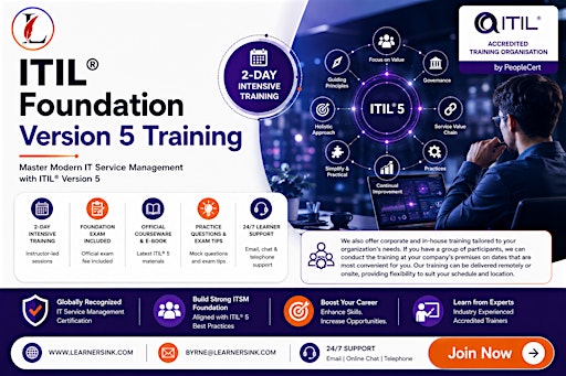 ITIL Version 5 Foundation Course in Austin, TX