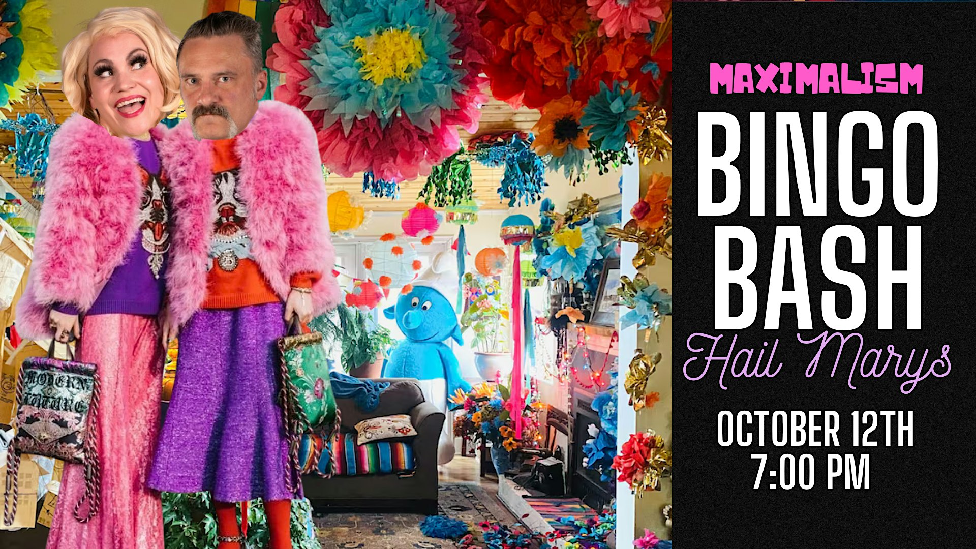 Maximalist Bingo Bash at Hail Marys- October 12th