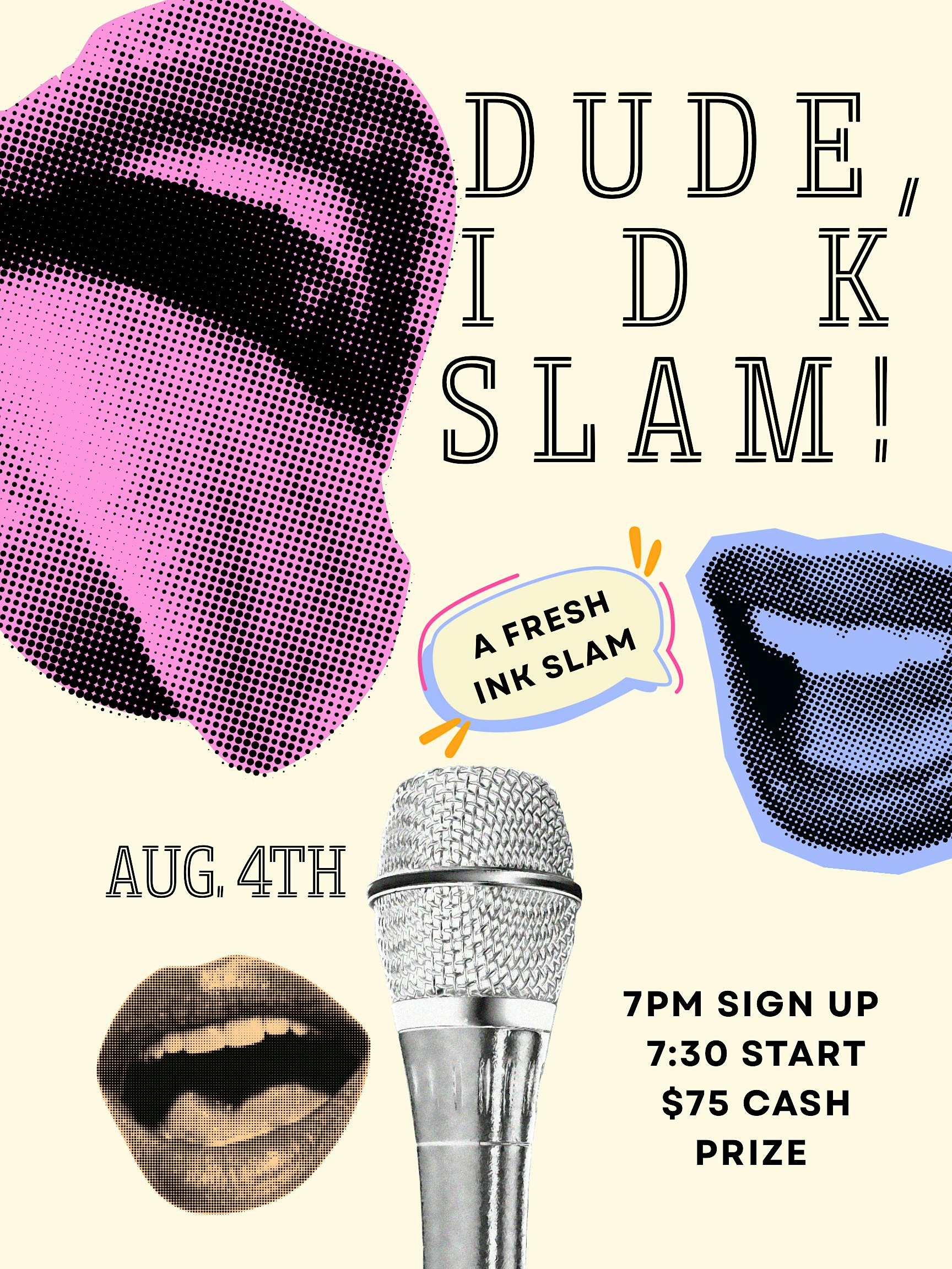 Dude, IDK Slam!