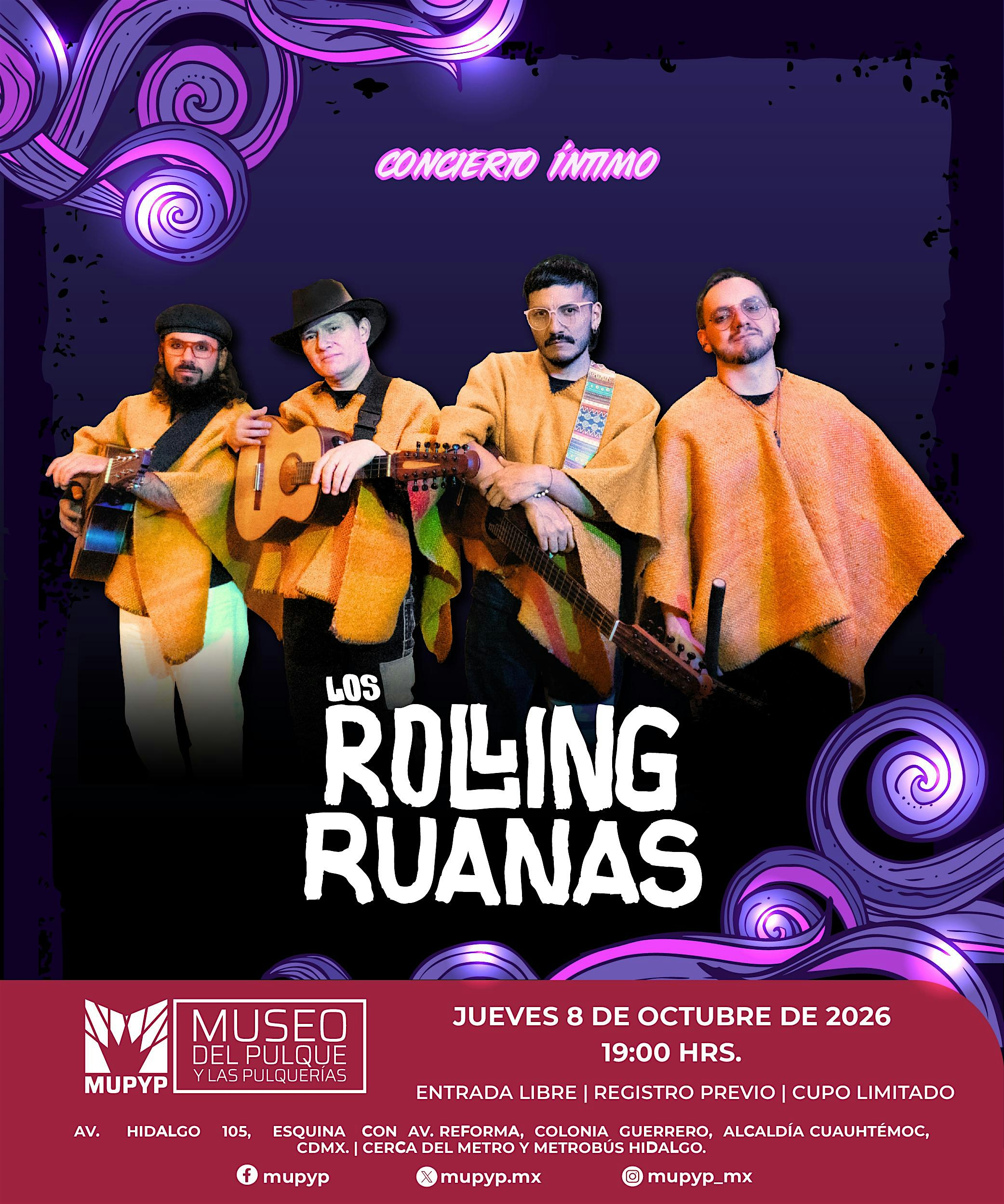 CONCIERTO ÍNTIMO / LOS ROLLING RUANAS