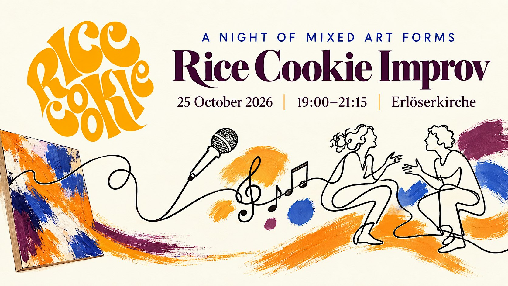 A Night of Mixed Art Forms: Comedy, Music & Improv