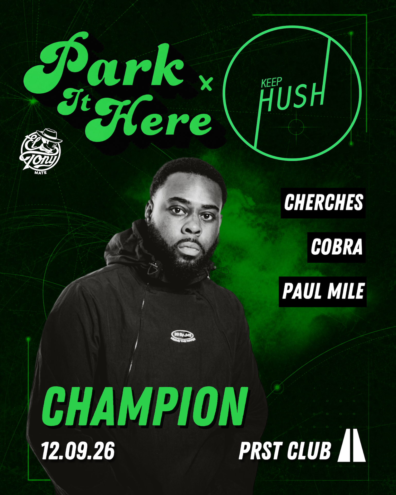 Champion at PARK IT HERE - UK GARAGE / BASSLINE / GRIME / DNB