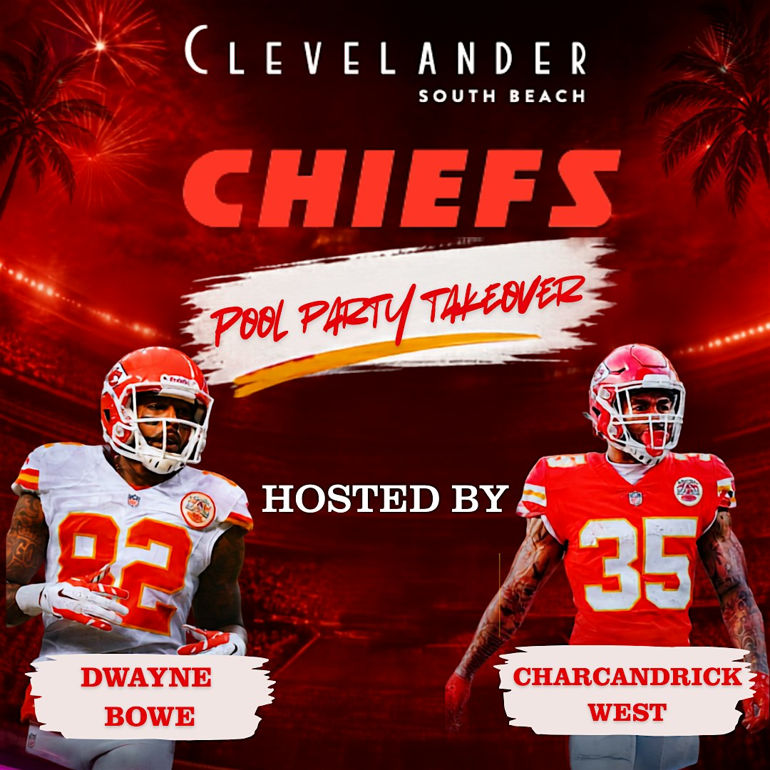Kansas City Chiefs Takeover Pool Party 09/26