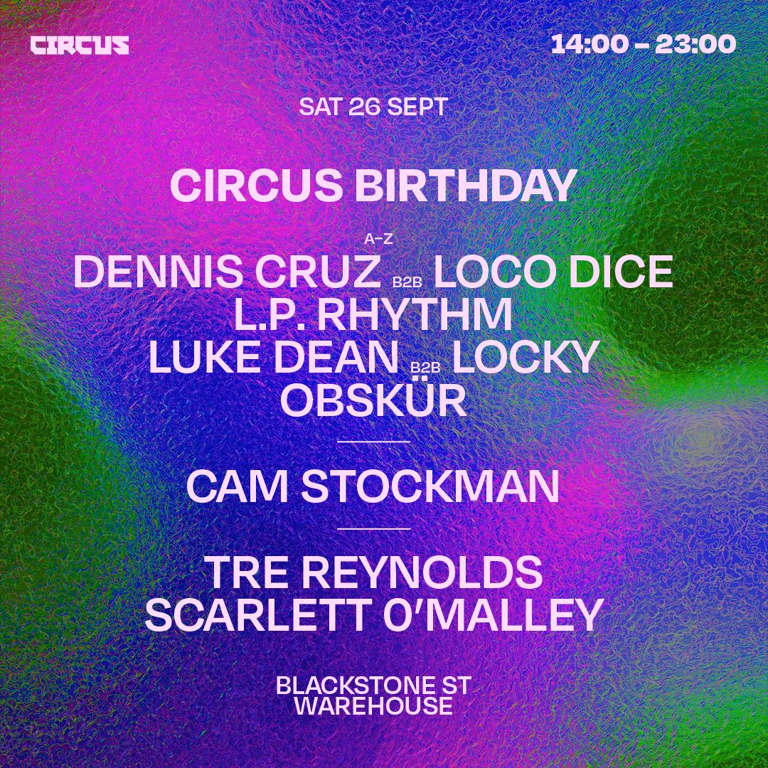 Circus Birthday Liverpool Saturday 26th September