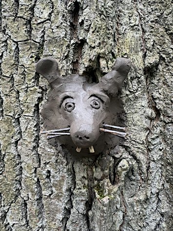 Tree Creatures: clay creations