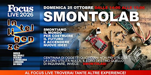 Focus Live 2026 - LABORATORIO SMONTOLAB