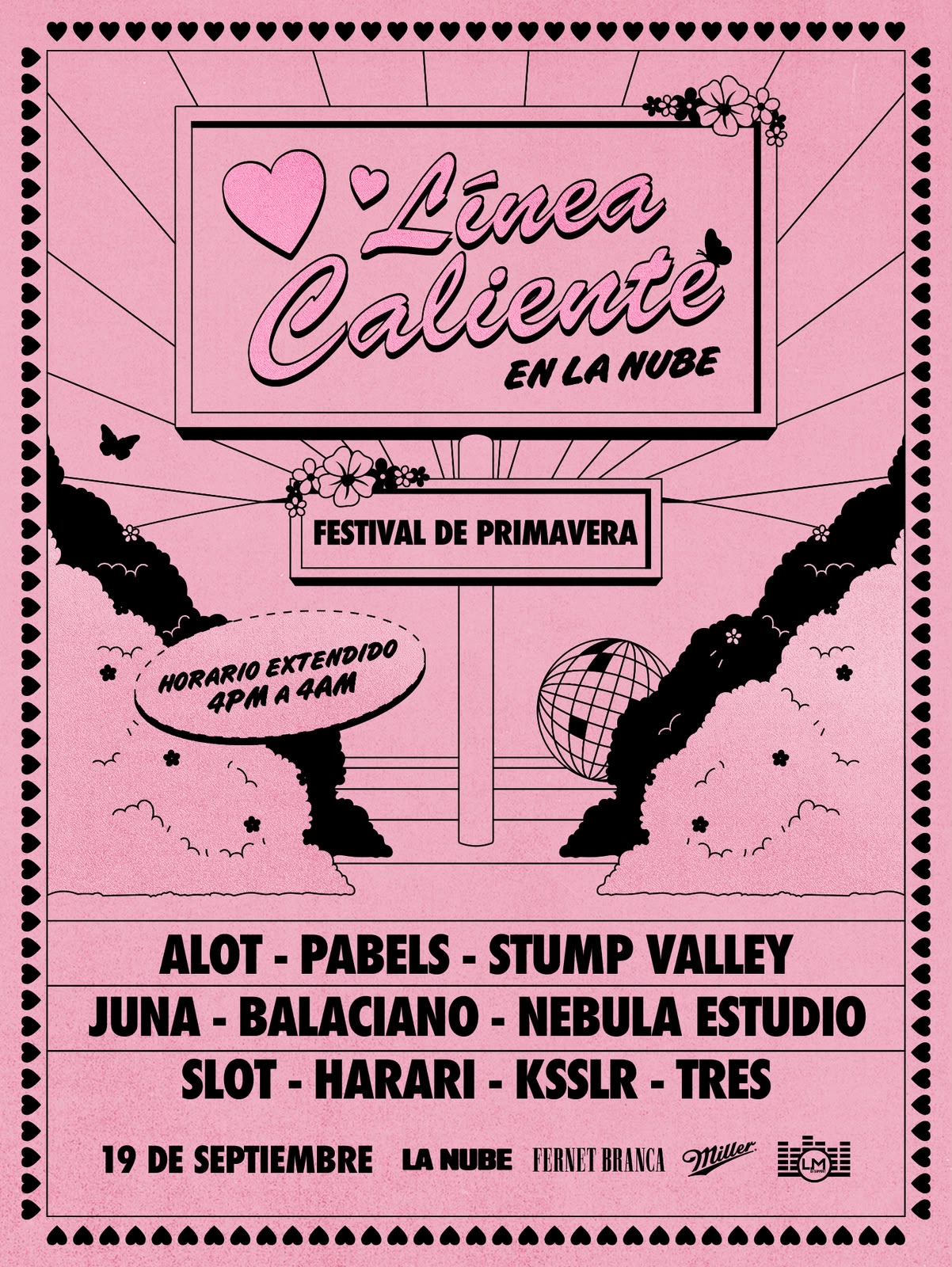 0800-LINEA-CALIENTE & La Nube pres. Festival de Primavera