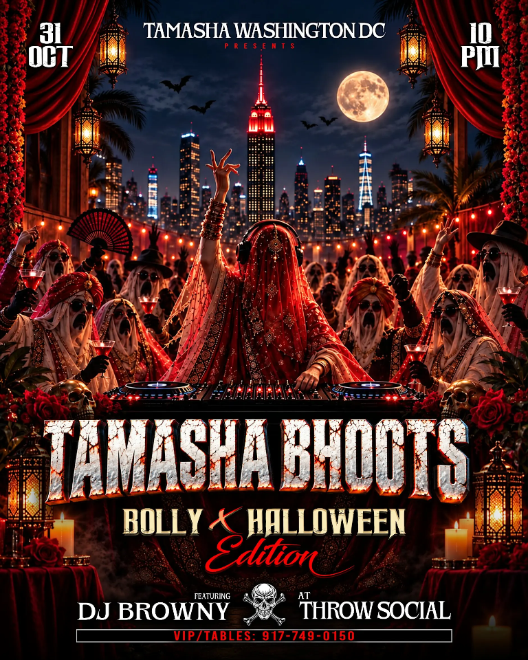 D.C. Tamasha Bhoots: Bollywood Halloween Party @Throw Social