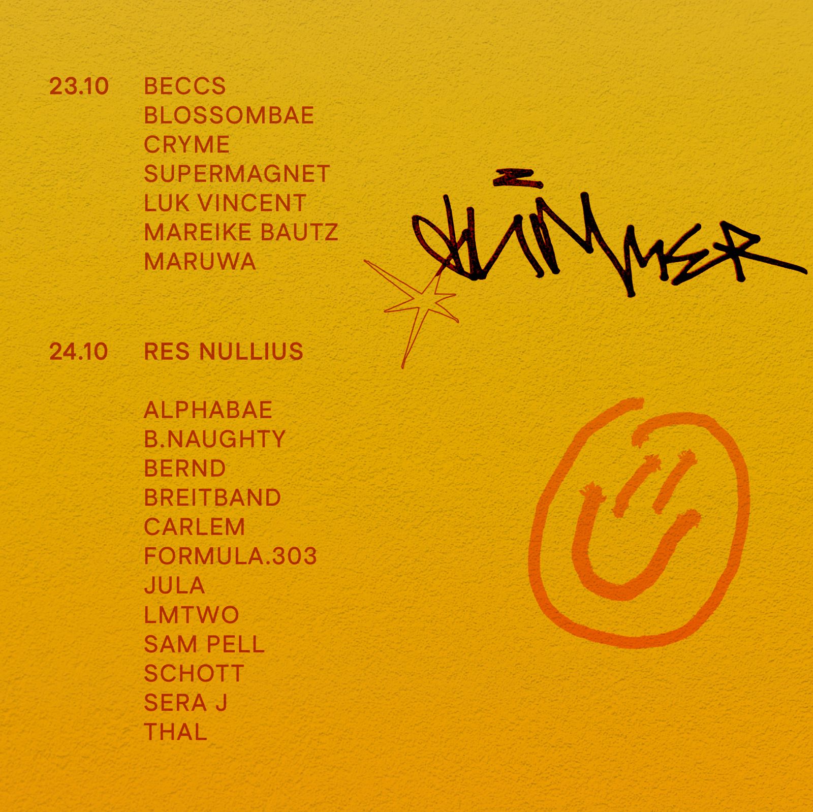 glimmer glubnacht with CRYME & Maruwa