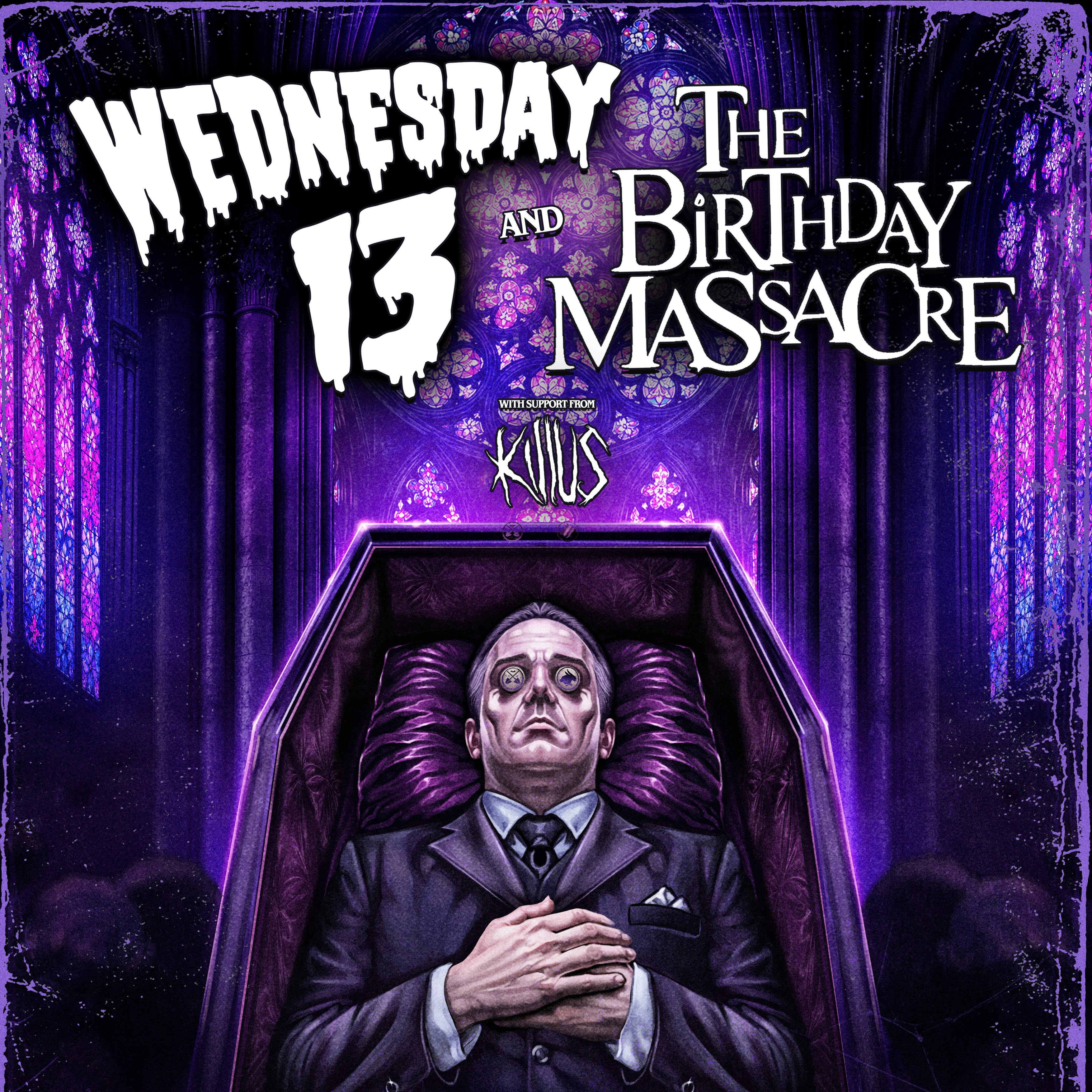Wednesday 13 & The Birthday Massacre