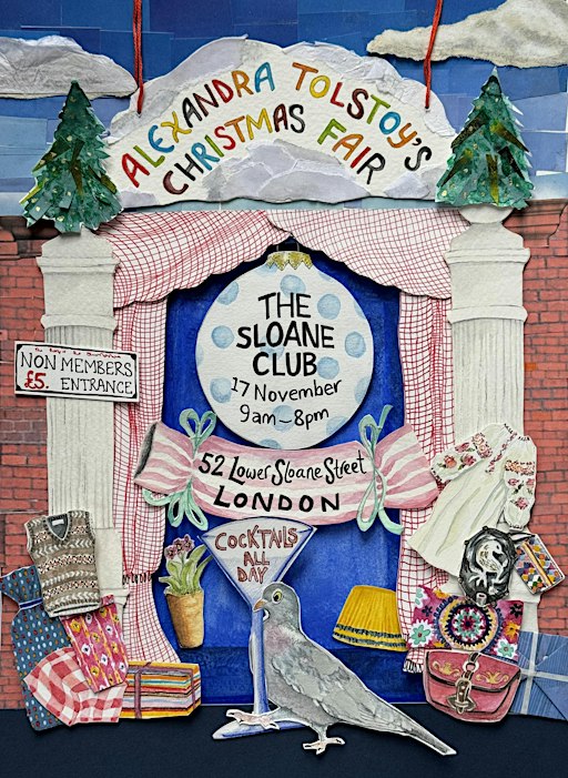 Alexandra Tolstoy Christmas Fair at The Sloane Club