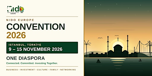 NIDO Europe Convention 2026 – Istanbul, Türkiye