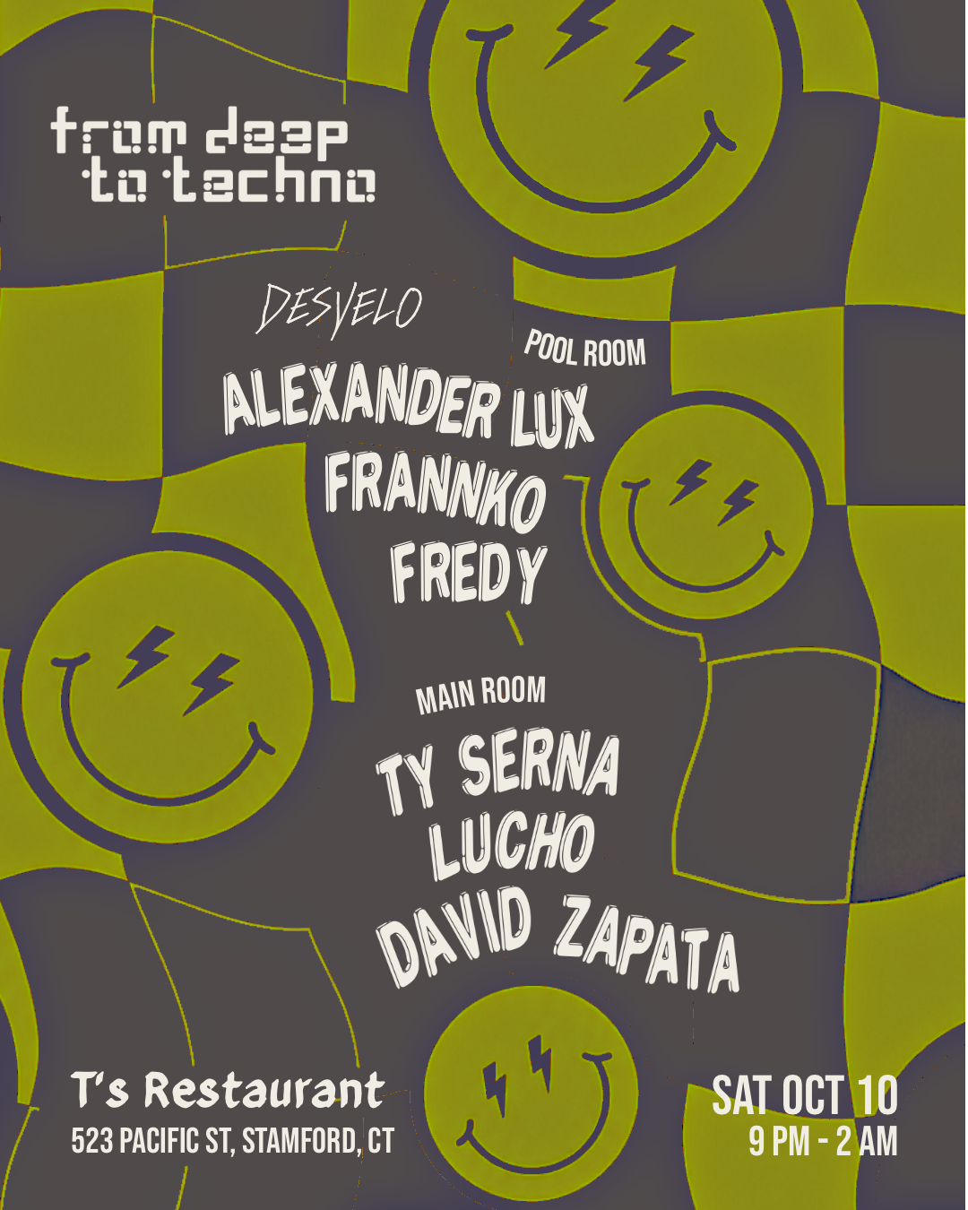 From Deep To Techno invites Ty Serna