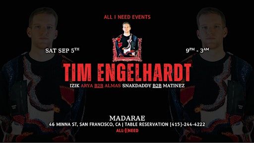 Tim Engelhardt at MadaRae
