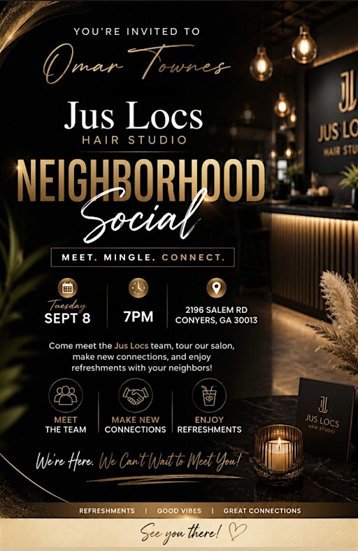 Jus Locs Hair Studio Neighborhood Social