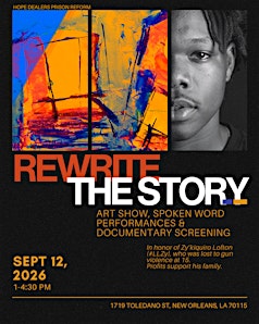 Rewrite the Story: Broken Systems, Lost Sons
