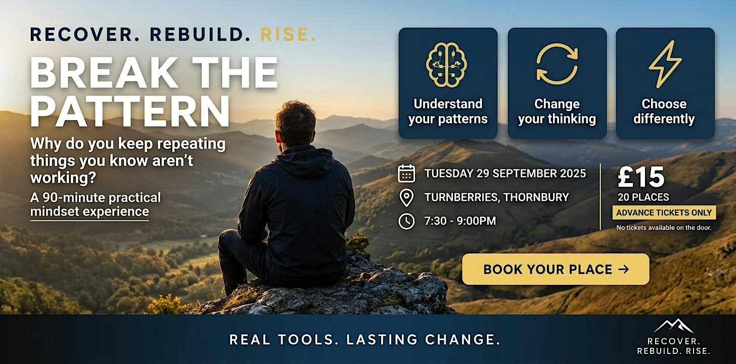 Recover. Rebuild. Rise. - Break The Pattern