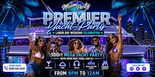 Yacht Party Miami | Mega Hip-Hop Yacht Party