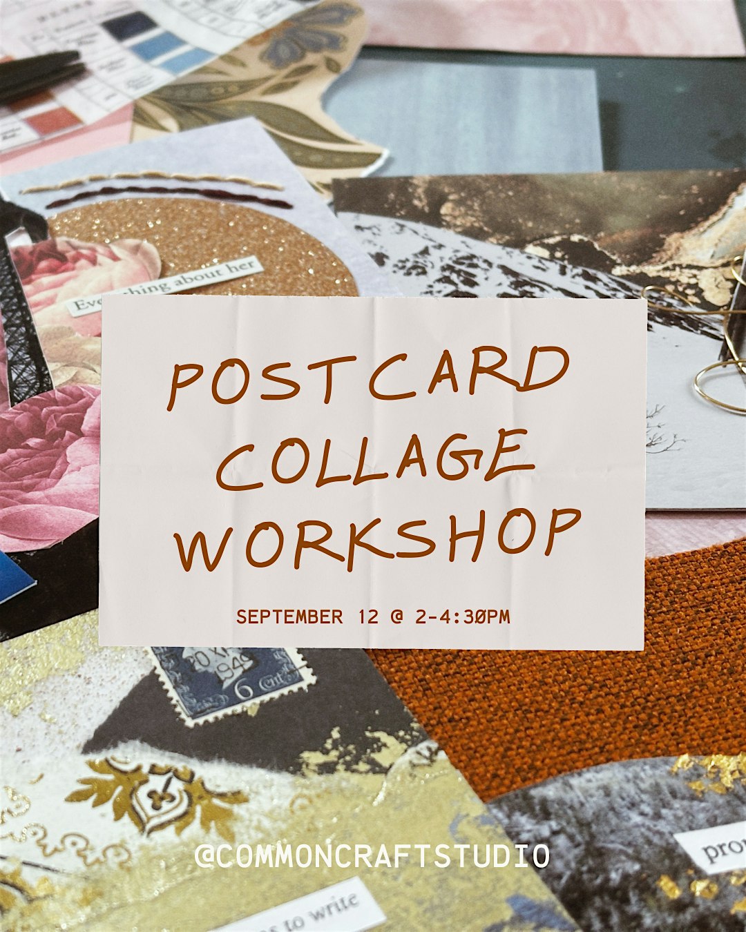 Postcard Collage Workshop