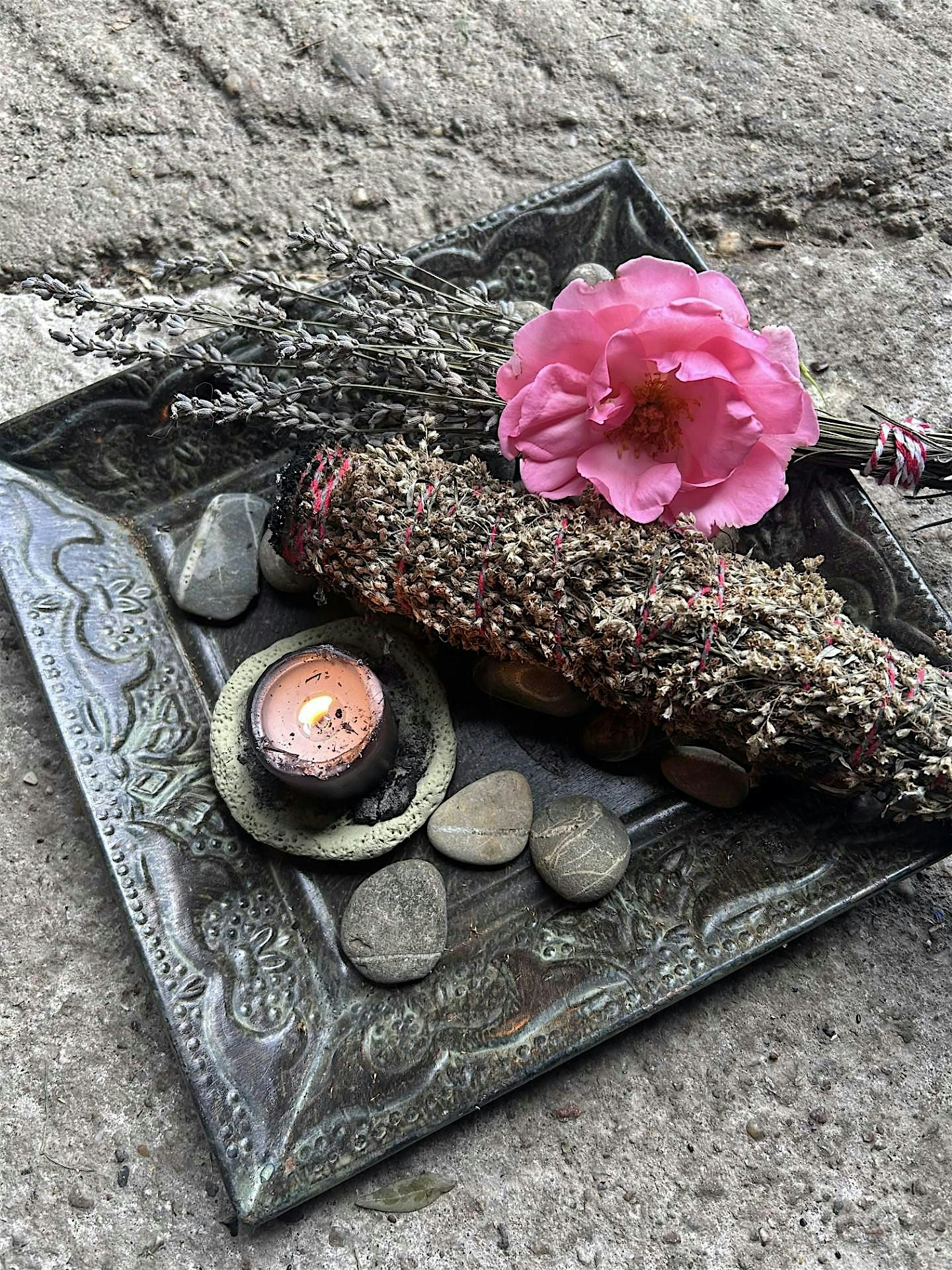 Kruidenworkshop - Smudge stick maken