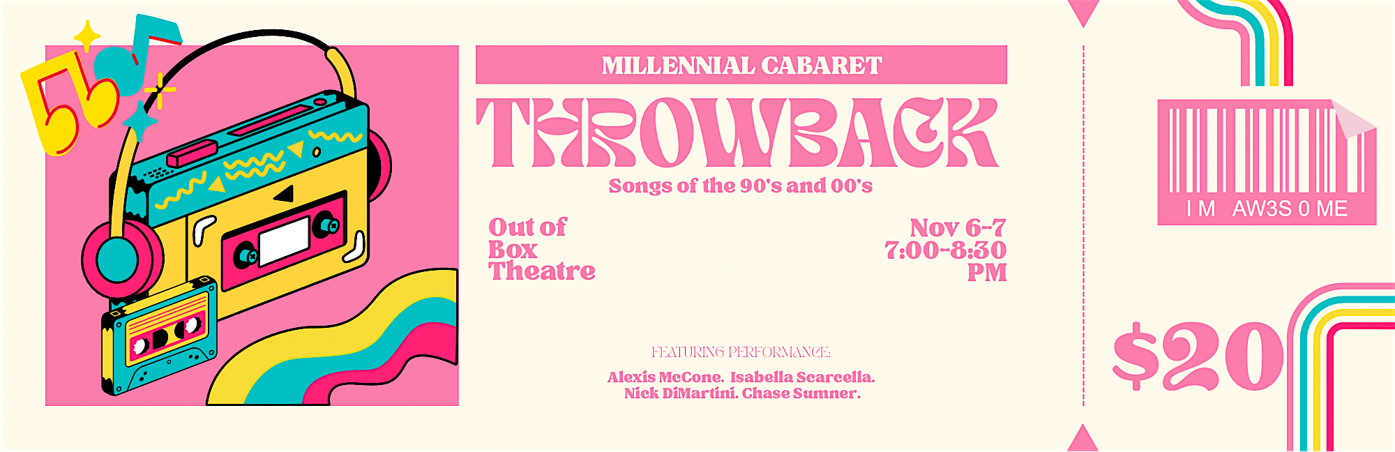 Millennial Throwback Cabaret