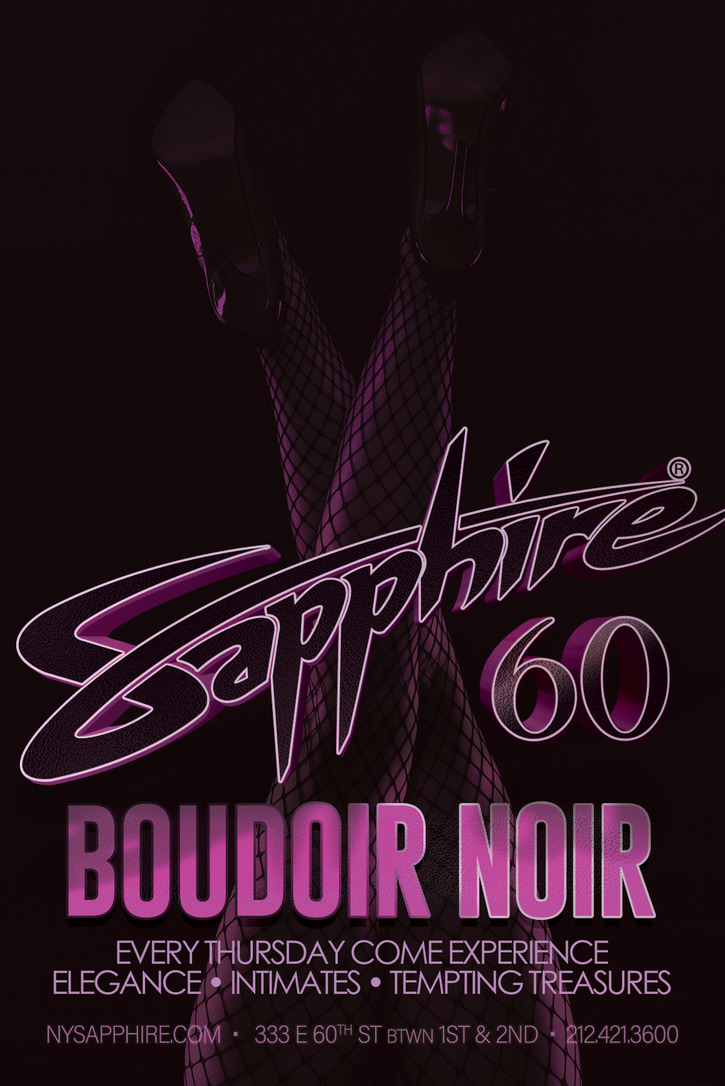 Boudoir Noir at Sapphire 60