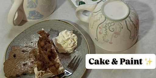 Cake & Paint - Keramik bemalen I Matcha I Mocktails I Cake