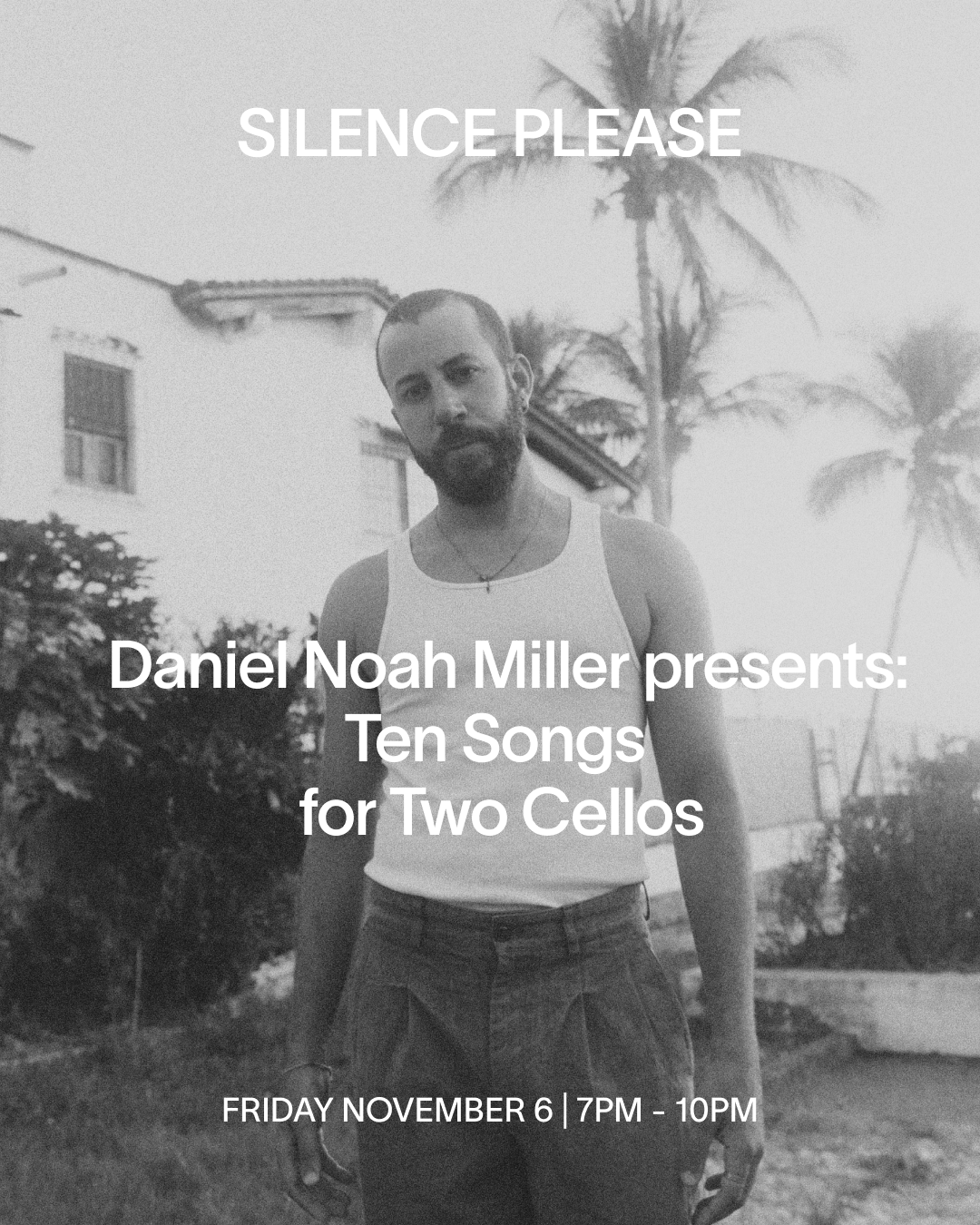 Daniel Noah Miller presents: Ten Songs for Two Cellos (LIVE)
