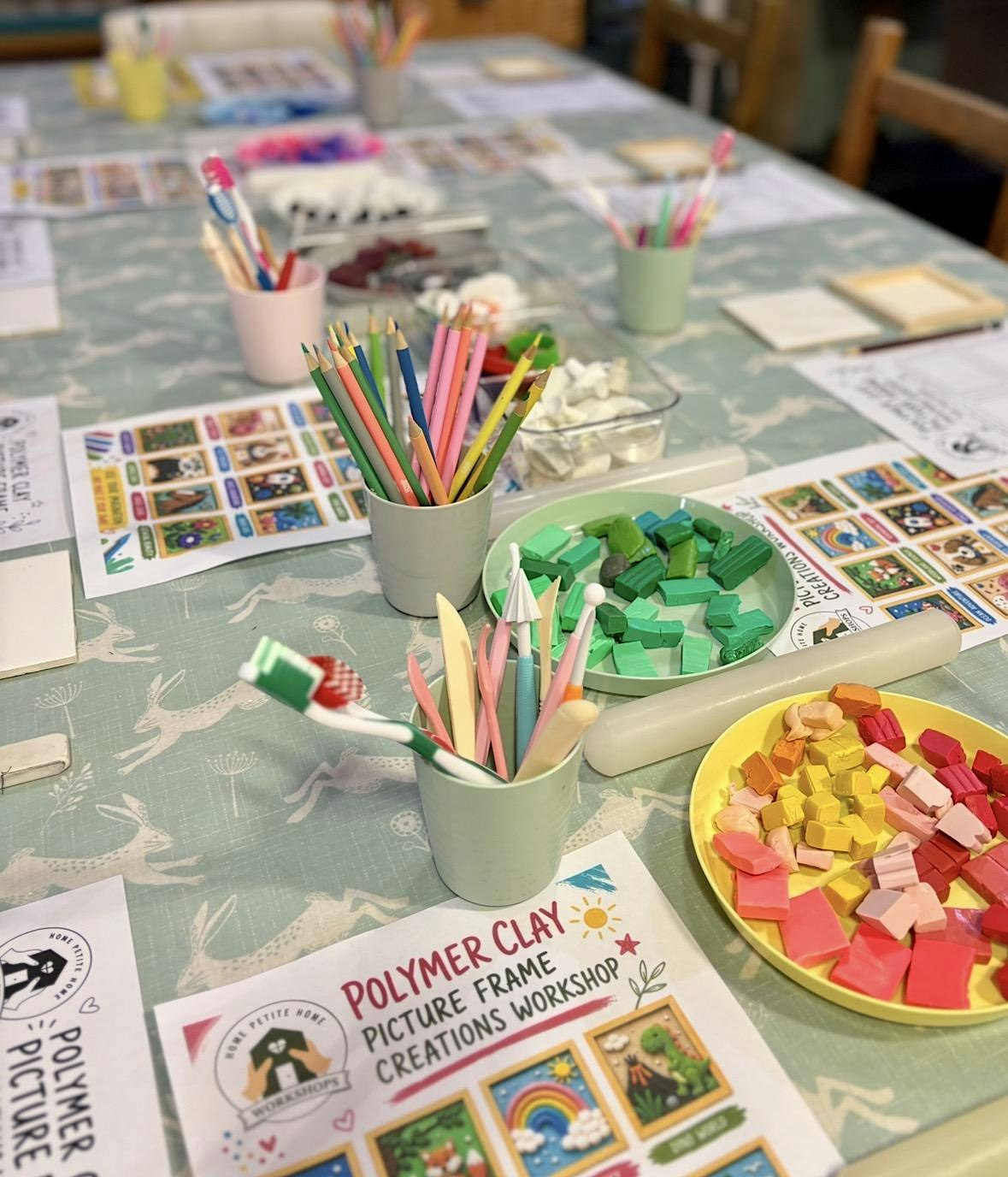 Creative Kids Half-Term Art Club - Polymer Clay Fun!