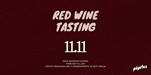 Red Wine Tasting