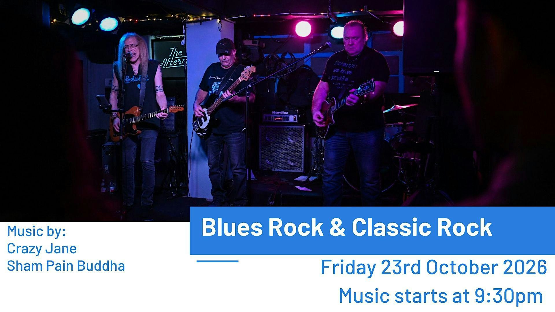 Live Music: Blues Rock & Classic Rock
