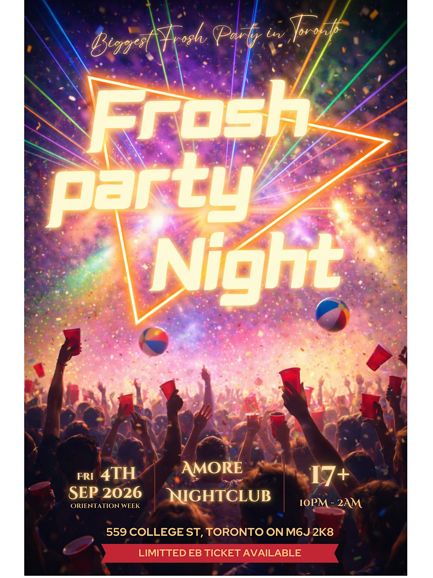 Frosh Party Night | Sep 4th Fri | 17+