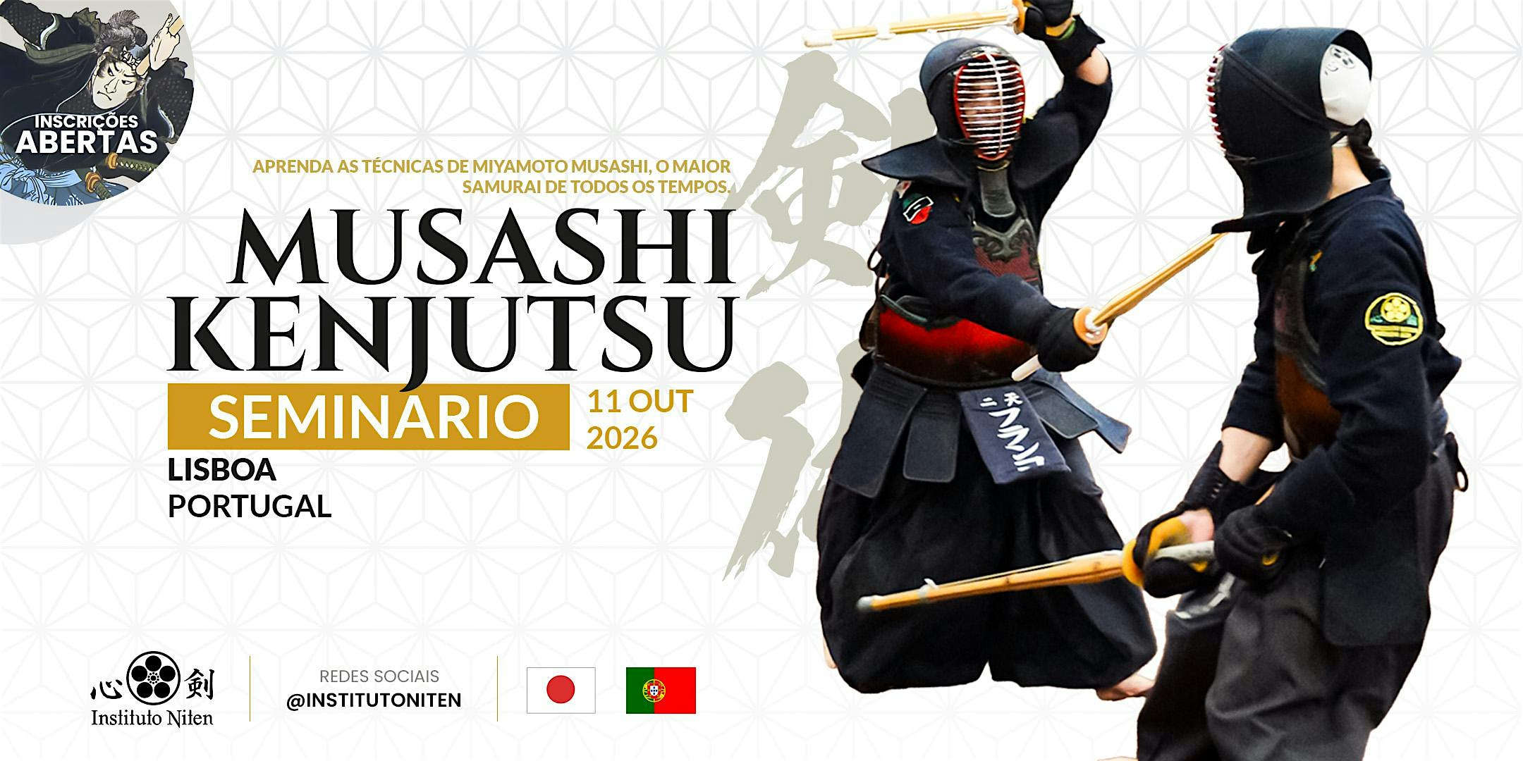 SEMINÁRIO MUSASHI KENJUTSU – 11 OUT