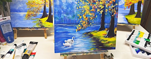 Paint & Sip: Swan  Season by the Lake
