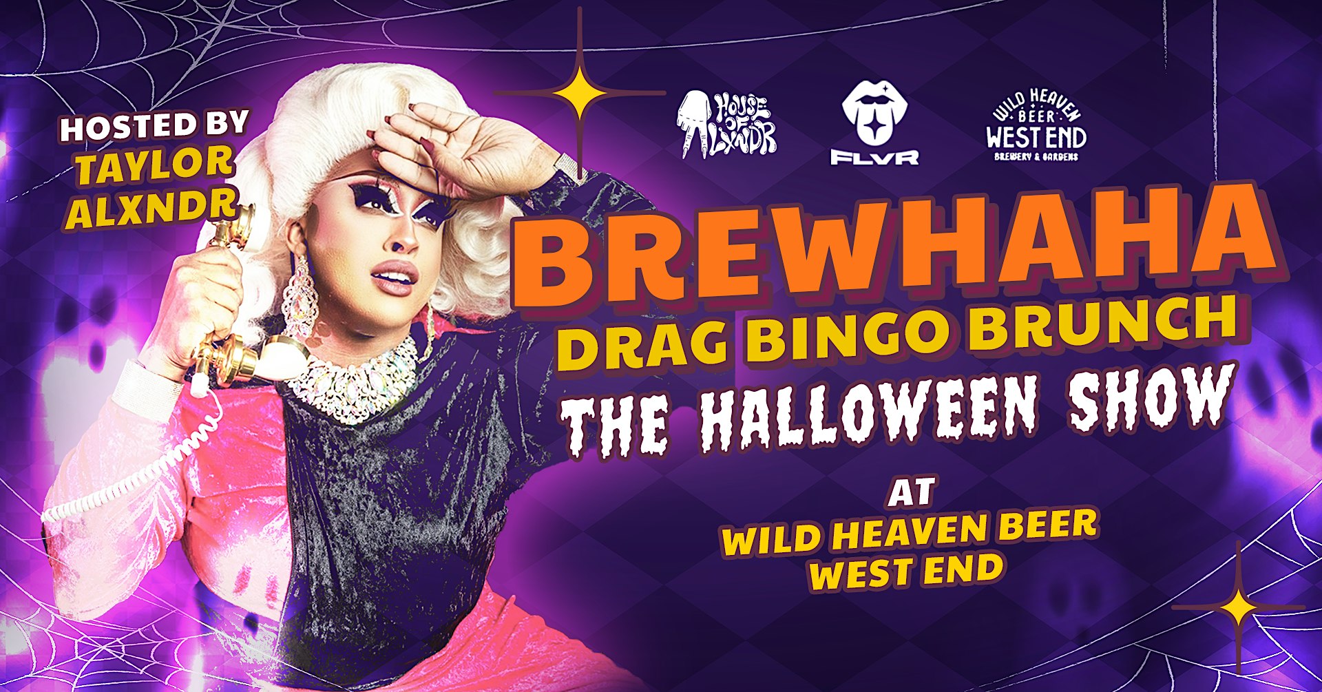 BREWHAHA! Drag Bingo Brunch: The Halloween Show