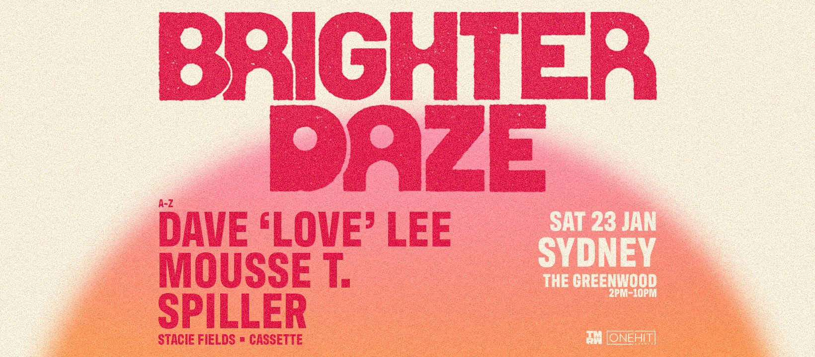 BRIGHTER DAZE SYDNEY