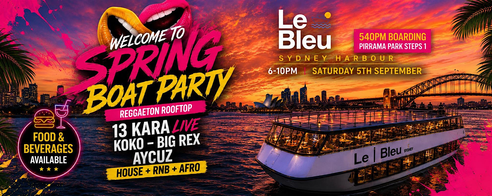 Spring Carnival Boat Party
