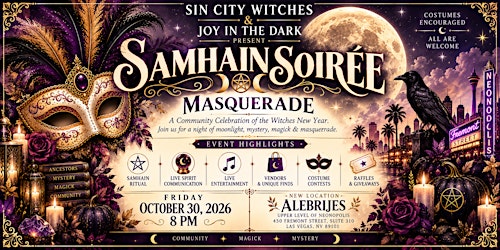 Samhain Soirée a Halloween Masquerade