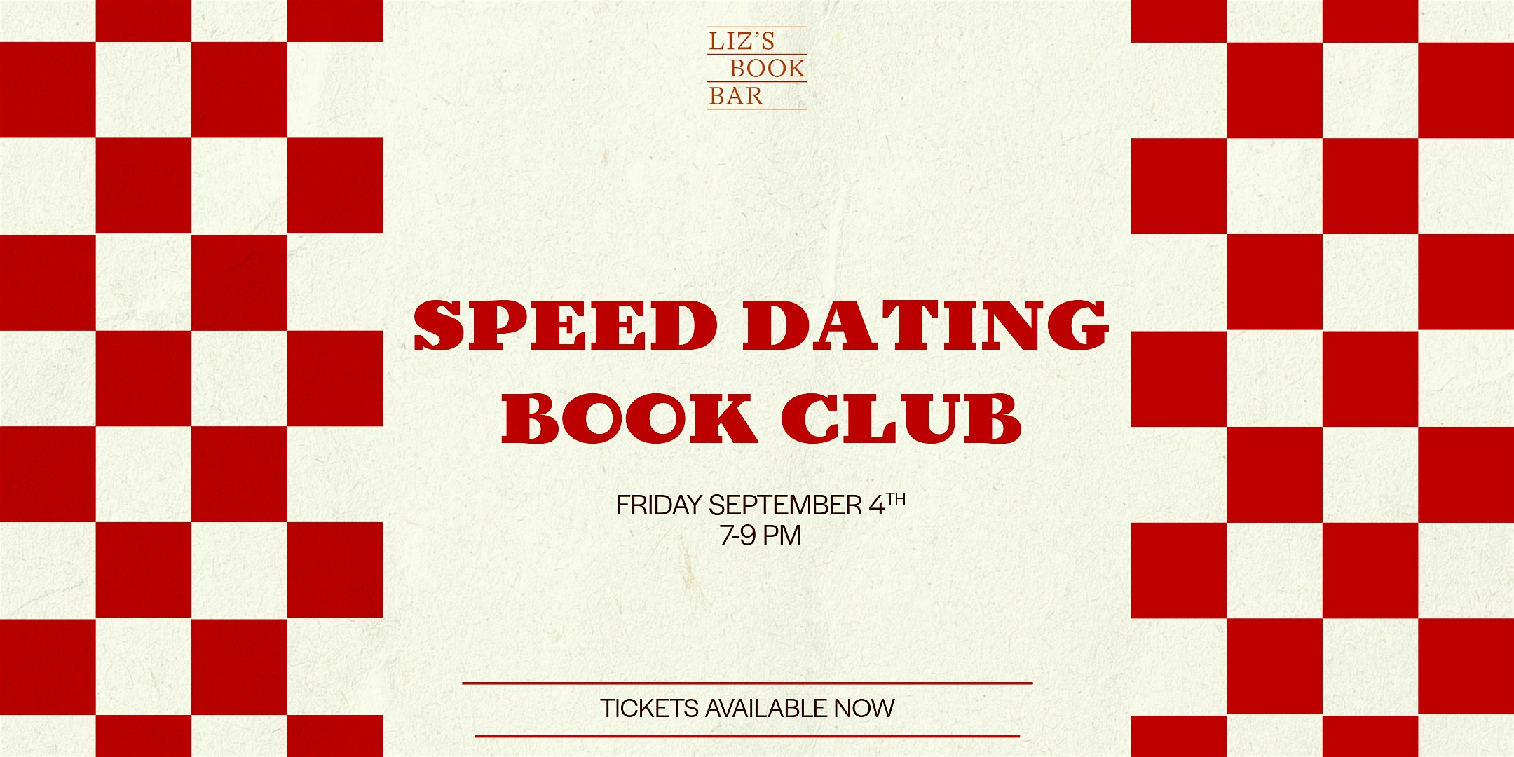Speed Dating Book Club