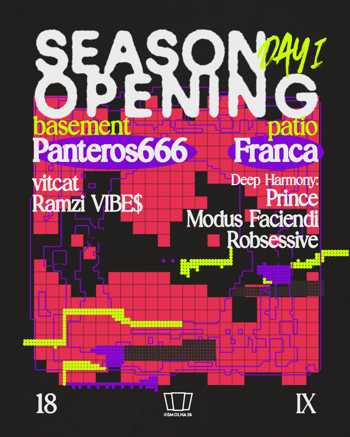 Smolna SEASON OPENING DAY 1: Panteros666, Franca