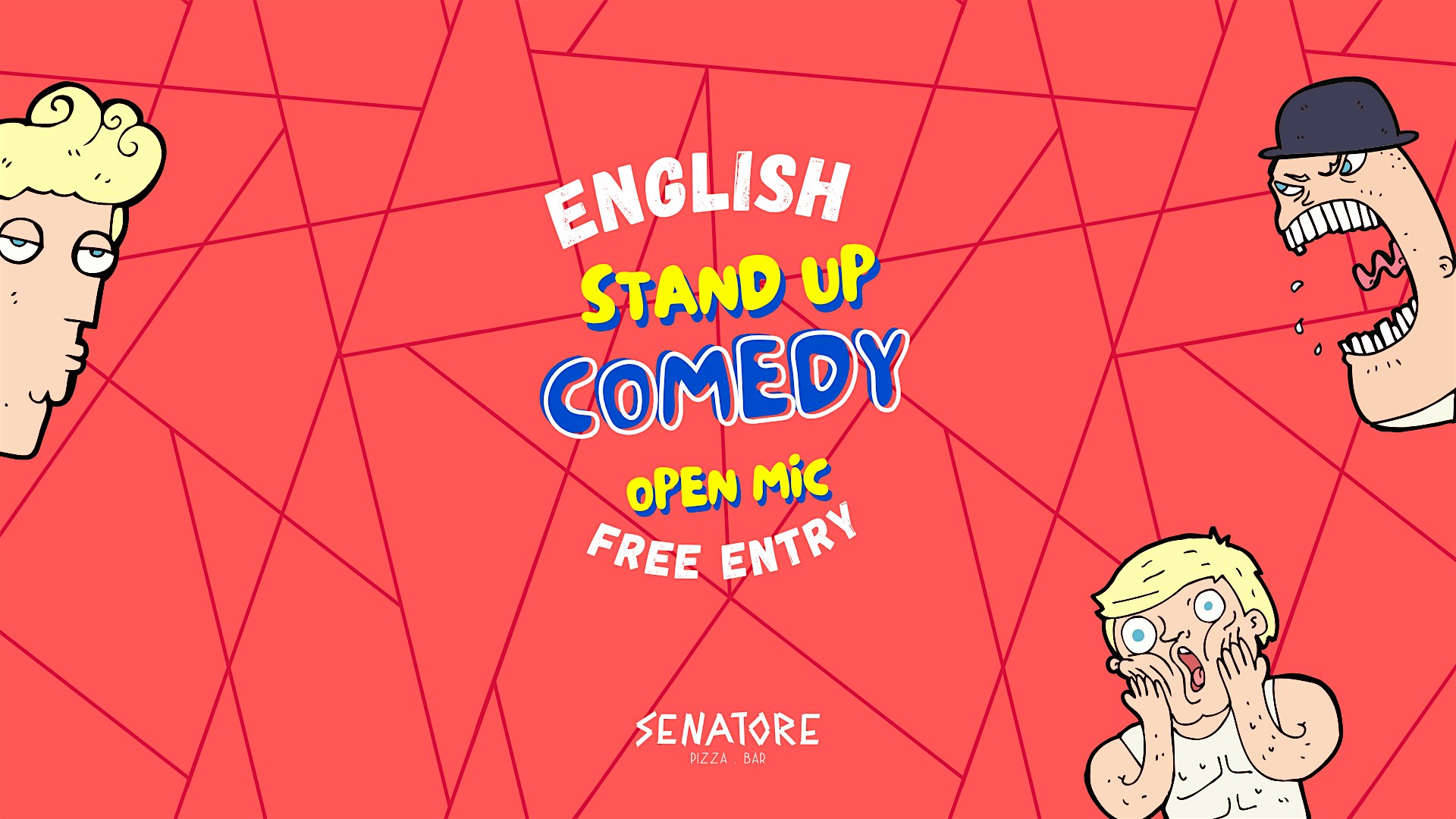 ENGLISH STAND-UP COMEDY - OPEN MIC