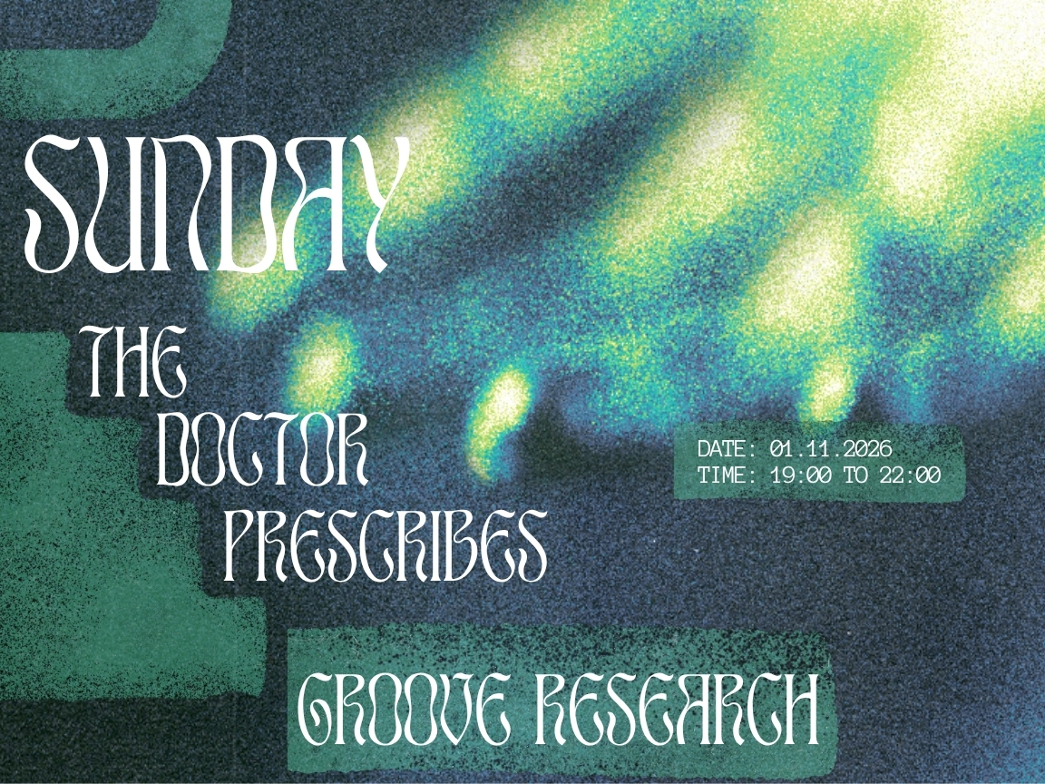 Sunday's Prescription - Groove Research