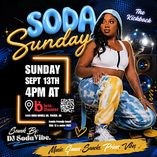 Soda Sunday presented by DJ SodaVibe