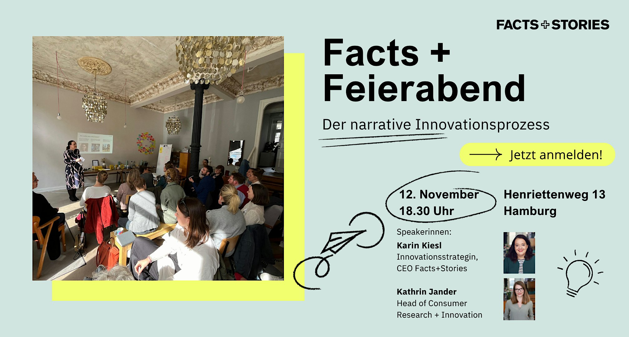 Facts + Feierabend: Der narrative Innovationsprozess