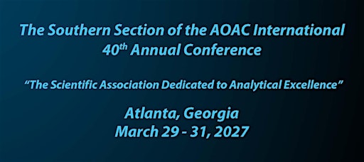 Southern Section of AOAC INTERNATIONAL 40th Annual Conference - Attendees